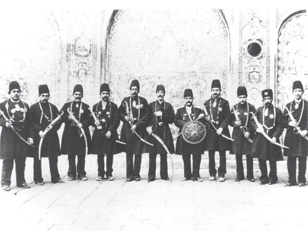 عکس شاهزادگان قاجار - تهران - کاخ گلستان - گیومه